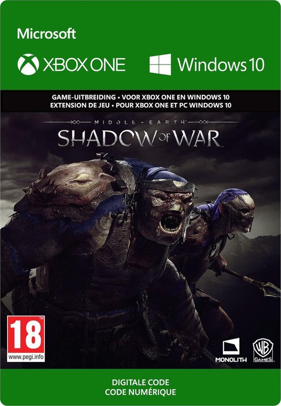 Microsoft Middle-earth: Shadow of War - Slaughter Tribe Nemesis Contenu de  jeux vidéos... | bol.com