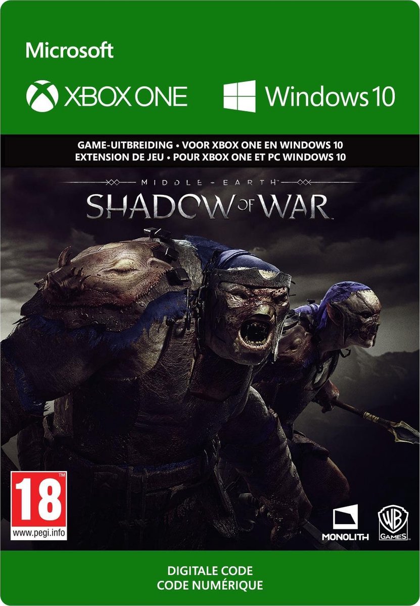 Middle-earth: Shadow of War - Nemesis Expansion: Slaughter Tribe - Xbox One / Windows 10 - Warner Bros. Games
