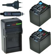 ChiliPower BP-819 Canon Kit - Camera Batterij Set