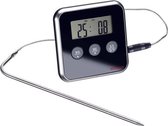 Kookthermometer - Wekker - Ophangbaar - Keukenthermometer - Digitaal - Timer + Alarm - Vleesthermometer  - BBQ thermometer