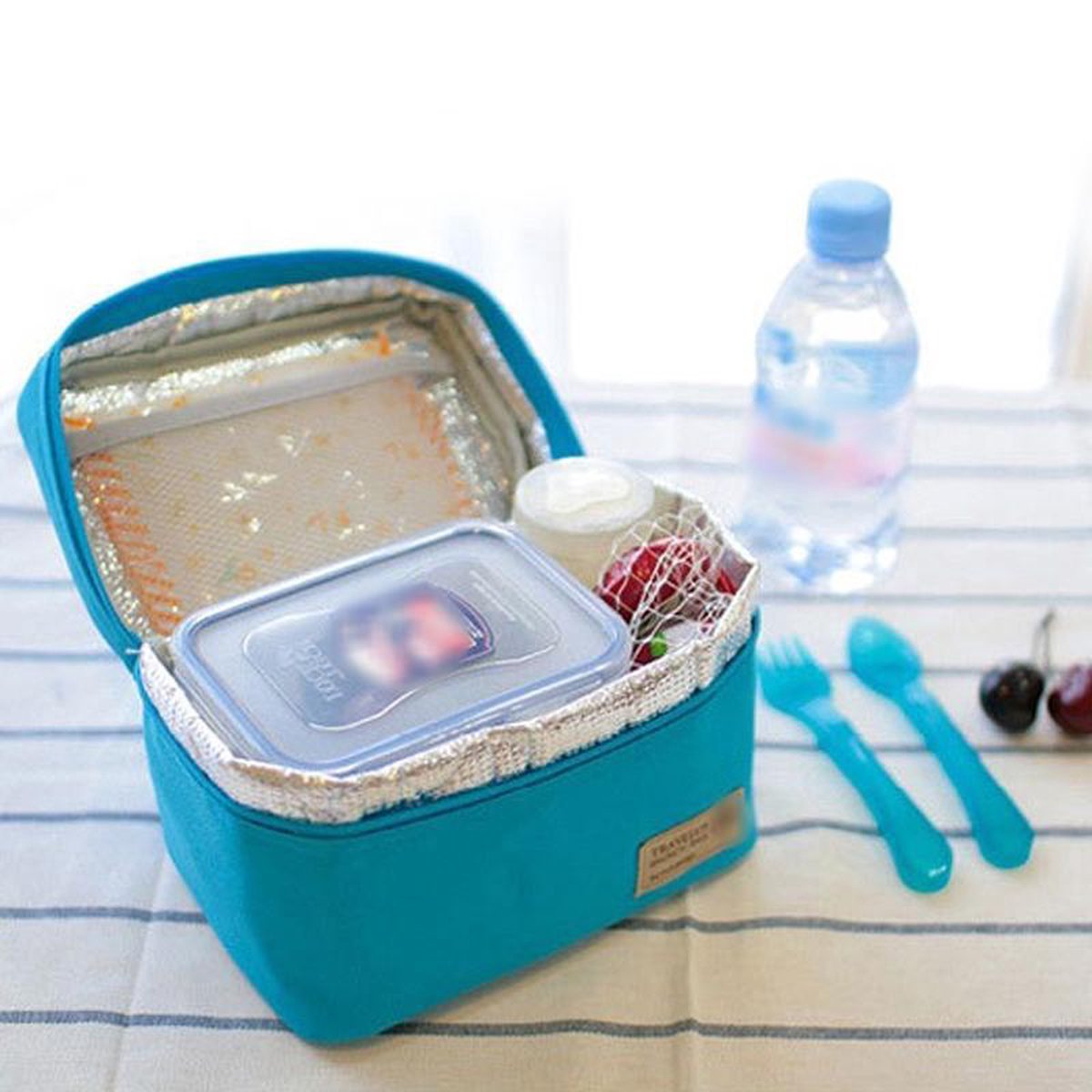 Geïsoleerde Lunchbox - Grote Koeltas voor Kantoor, School en Picknick | bol