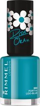 Rimmel London 60 seconds supershine Rita Ora Collection Nagellak - 880 Port-A-Loo Blue