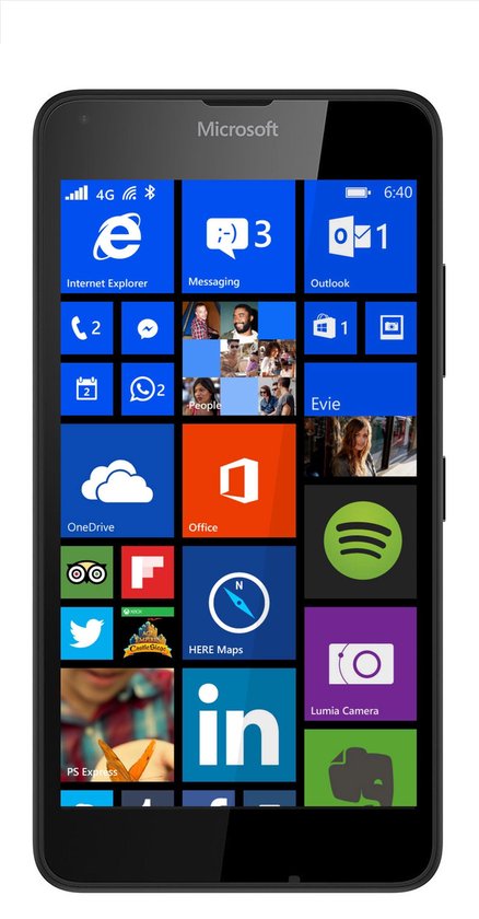 Microsoft Lumia 640 - Zwart bol.com