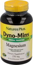 DYNO-MINS Magnesium tablets,  DYNO-MINS Magnesium tabletten, 250 mg 90 tabletten, Nature's Plus