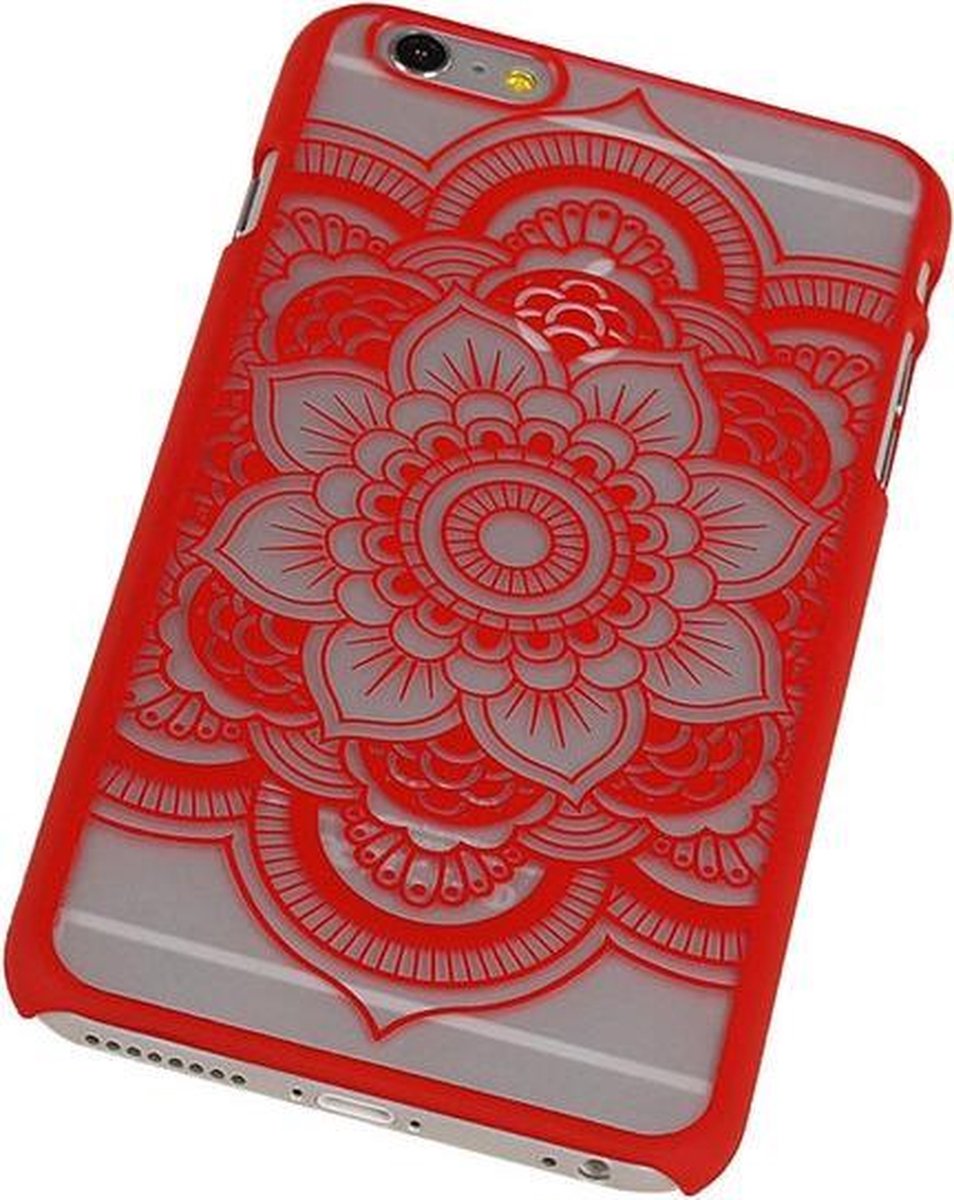 Apple iPhone 6 Plus Hardcase Roman Rood - Back Cover Case Bumper Hoesje