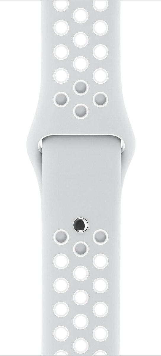 Apple Watch Series 2 Nike+ Smartwatch - 42mm zilverkleurig - Platina/Wit  Sportband | bol.com