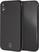 iPhone XR hoesje - Mercedes-Benz - Zwart - Carbon