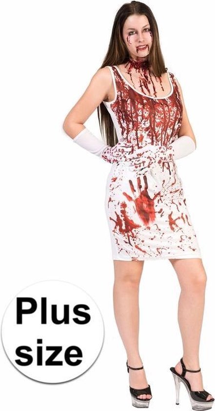 Bloederige jurk voor dames