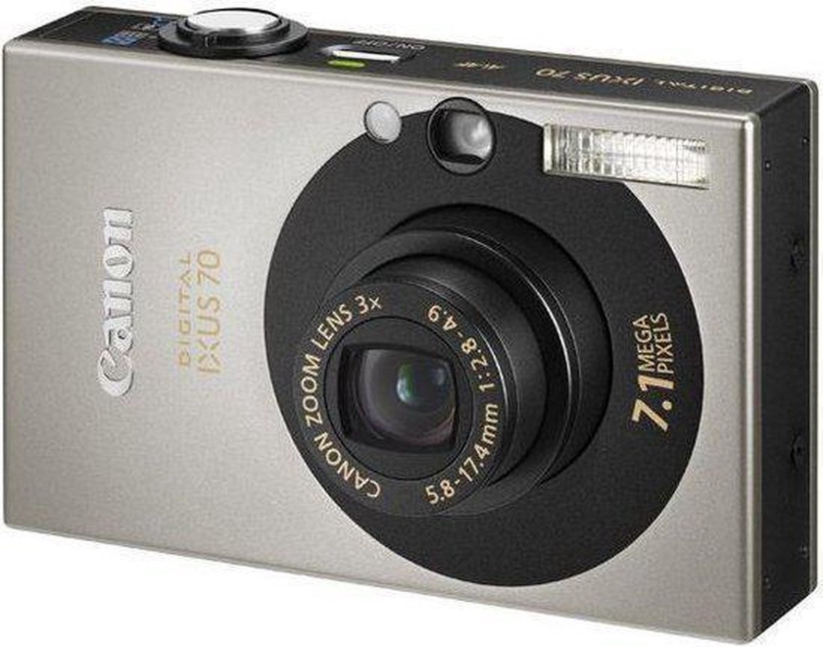 Canon Digital Ixus 70 Zwart bol