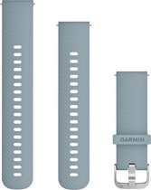 Garmin Quick Release Siliconen Horlogebandje - 20mm Polsbandje - Wearablebandje - Lichtblauw
