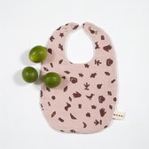 BORO*MINI SLABBER MEEKRAP ROZE MET PRINT