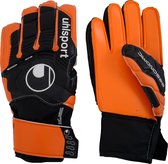 Uhlsport Ergonomic Soft Advanced Keepershandschoenen - Unisex - oranje/zwart/wit