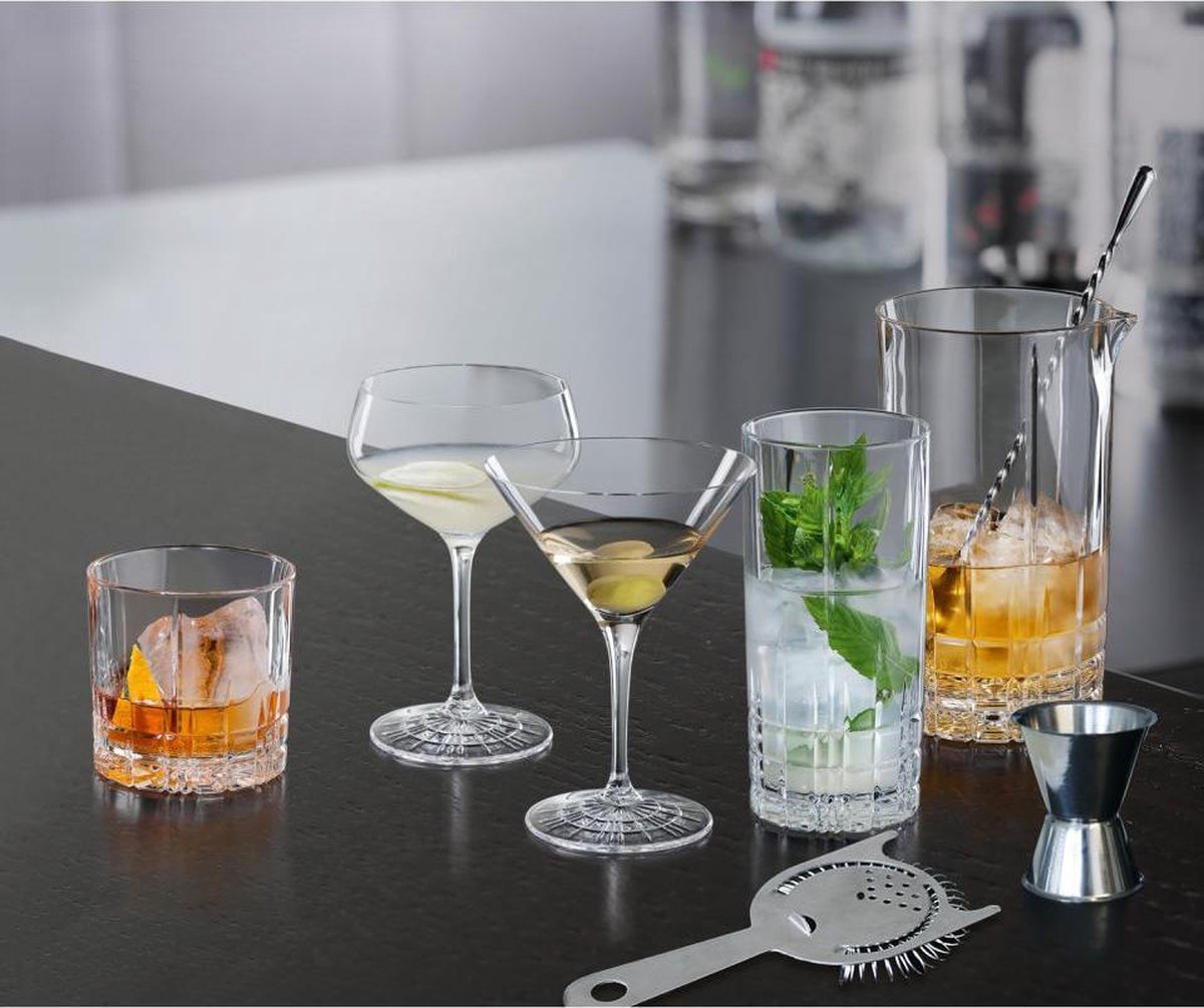 Ensemble de shaker à cocktail Best4u, Set de bar à cocktails de 12 pièces  en acier