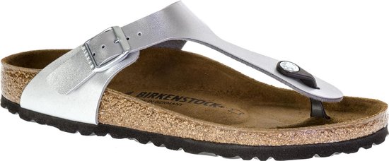 Chaussons Birkenstock Gizeh - Taille 39 - Unisexe - argent
