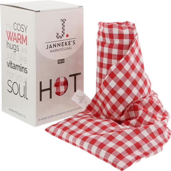 Janneke's Warmtesjaal extra lang nooit meer koud! afneembare hoes