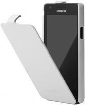 Anymode Leather Flip Case Samsung Galaxy S2 (Plus) White