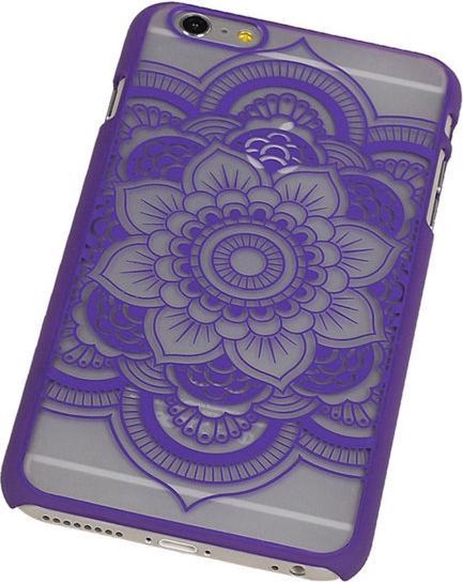 Apple iPhone 6 Plus Hardcase Roman Paars - Back Cover Case Bumper Hoesje