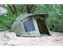 Vistent Storm - 2 persoons karper tent - waterdicht - aluminium frame