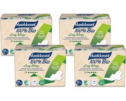 Vuokkoset Maandverband Extra Night Long Bio - 1 stuks