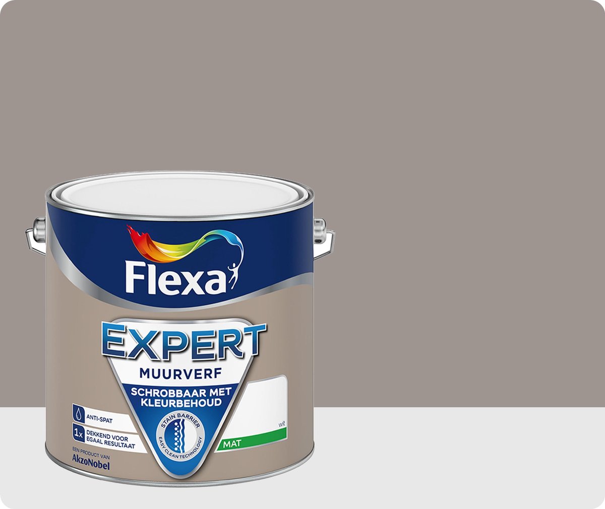 Flexa Expert Grijsbruin 2.5L |