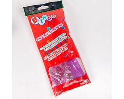 Bingofiches Ø17mm met magneetstok - Kleur: Paars