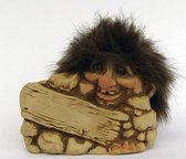 NyForm Trollen: Troll Behind Rock, Hoogte 7,5cm