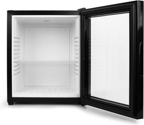 Klarstein Minibar Mini koelkast - 3 Temperatuurniveaus - volume: 30 Liter - 23 dB - Glazen deur - Zwart - Minikoelkast - Stil Compact - Verstelbaar Fluisterstil In Hoogte Verstelbaar - Mini Fridge - Hotelkoelkast - Kleine Koelkast van Klarstein — afbeelding 4