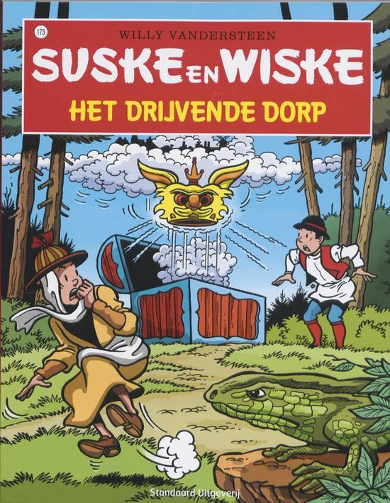 Cover van het boek 'Suske en Wiske / 173 Het drijvende dorp' van w. Vandersteen