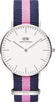 Daniel Wellington Classic Winchester - Horloge - Blauw - Ø 36 mm
