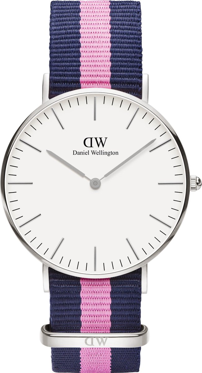 Daniel Wellington Classic Winchester - Horloge - Blauw - Ø 36 mm
