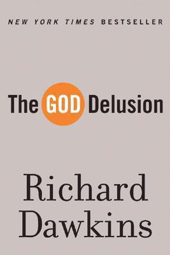 Livre 'The God Delusion' par Richard Dawkins. New York Times Bestseller.