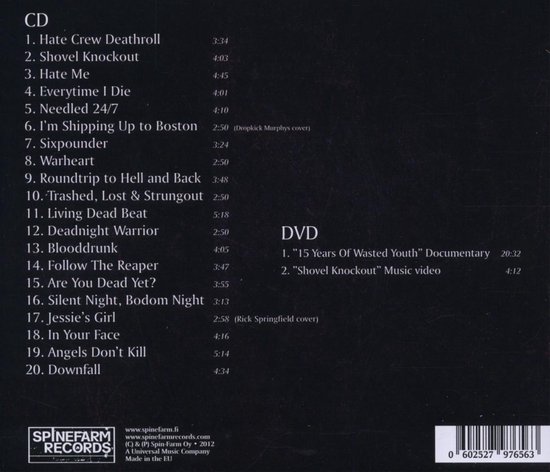 Children Of Bodom Holiday At Lake Bodom - 1xCD+1xDVD met Hate Me