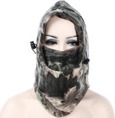 Multiuse 6-in-1 Bivakmuts - Winddicht Camouflage Hals Fleece Hoofddeksels Motorrijden Sjaal