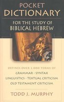 Pocket Dictionary for the Study of Biblical Hebrew