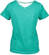 Blue Seven dames shirt groen uni - maat 40