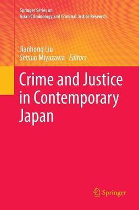 Springer Series on Asian Criminology and Criminal Justice Re ... - cover