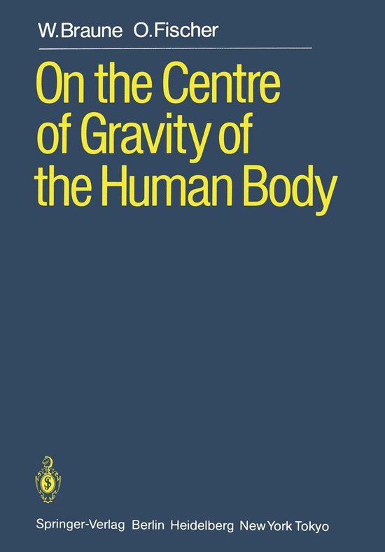 Medicine (R0) - On the Centre of Gravity of the Human Body - cover