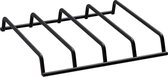 Pannenonderzetter LEON - Zwart - Metaal - 20 x 20 x 3 cm - Vierkant