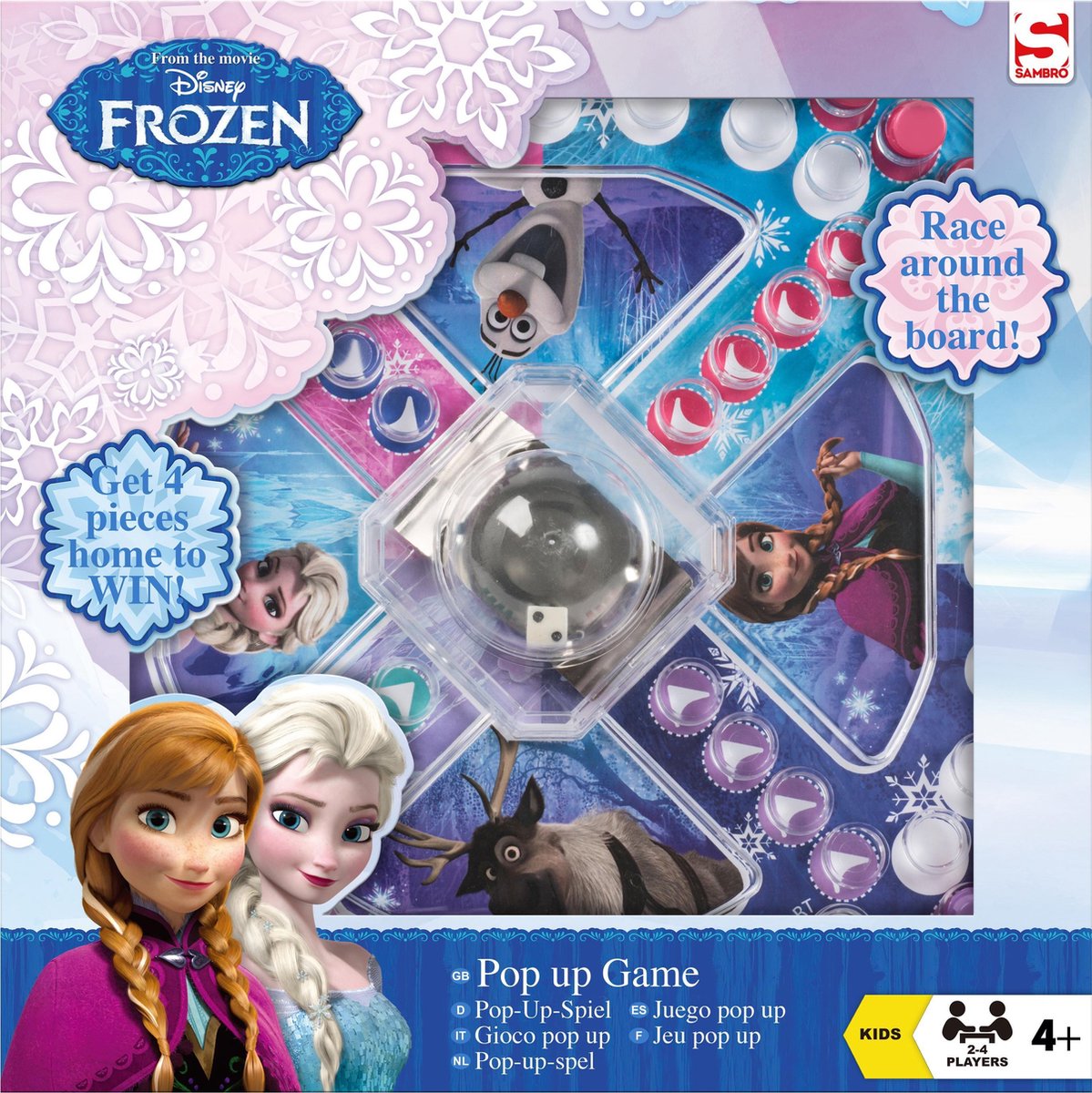 maak het plat Dat lastig Disney Frozen Pop Up Game - Kinderspel | Games | bol.com