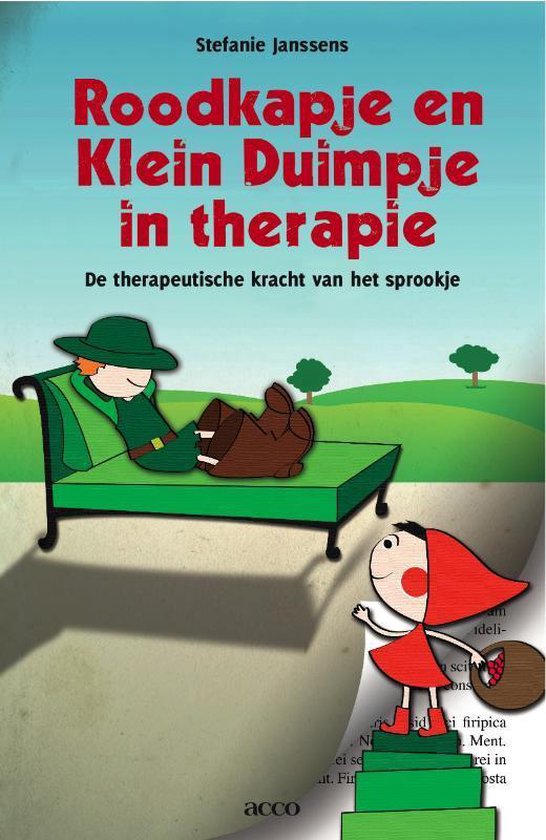 Cover van het boek 'Roodkapje en klein duimpje in therapie'