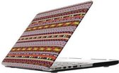 Macbook Case voor Macbook Pro 15 inch (zonder retina) - Laptoptas - Hard Case - Azteken Print Rood