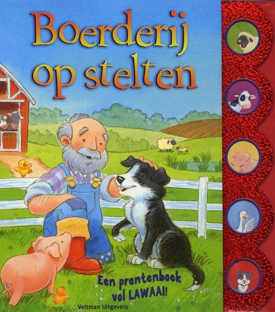 Cover van het boek 'Boerderij op stelten'