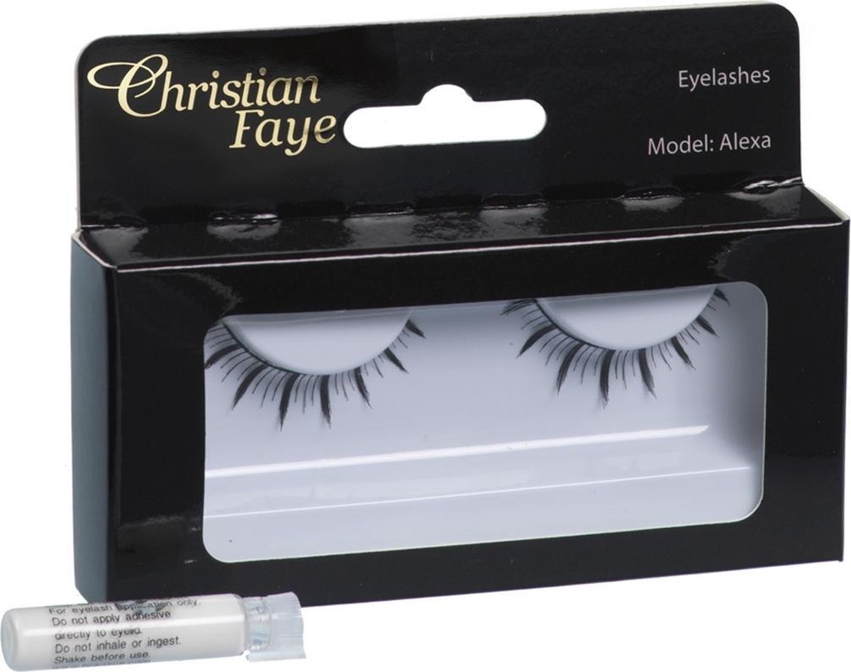 Goedkoopste Christian Faye - Eyelashes Alexa w glue