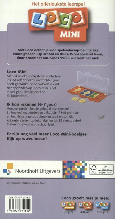 Hedendaags bol.com | Loco Mini Rekenen 6-7 jaar groep 3, Wim Swier TK-42