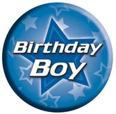 Button verjaardag Birthday Boy