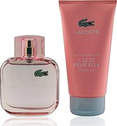 Lacoste 12.12 sparkling edt 90 ml spray + gel 150 ml