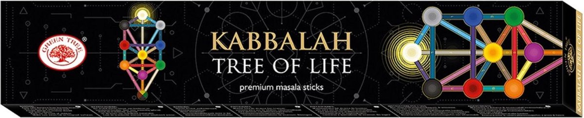 Green Tree Kabbalah Tree Of Life Natural Wierook 15gr.