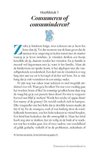 Hoofdstuk 1: Consuminderen of consumeren? met een illustratie van een blauwe beer.