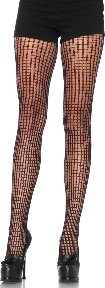 Square Net Pantyhose