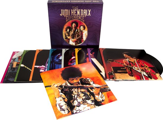 Jimi Hendrix Experience Box Set - 8 LP's met concert- en studio